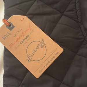Weatherproof Vintage Black Quilted Jacket